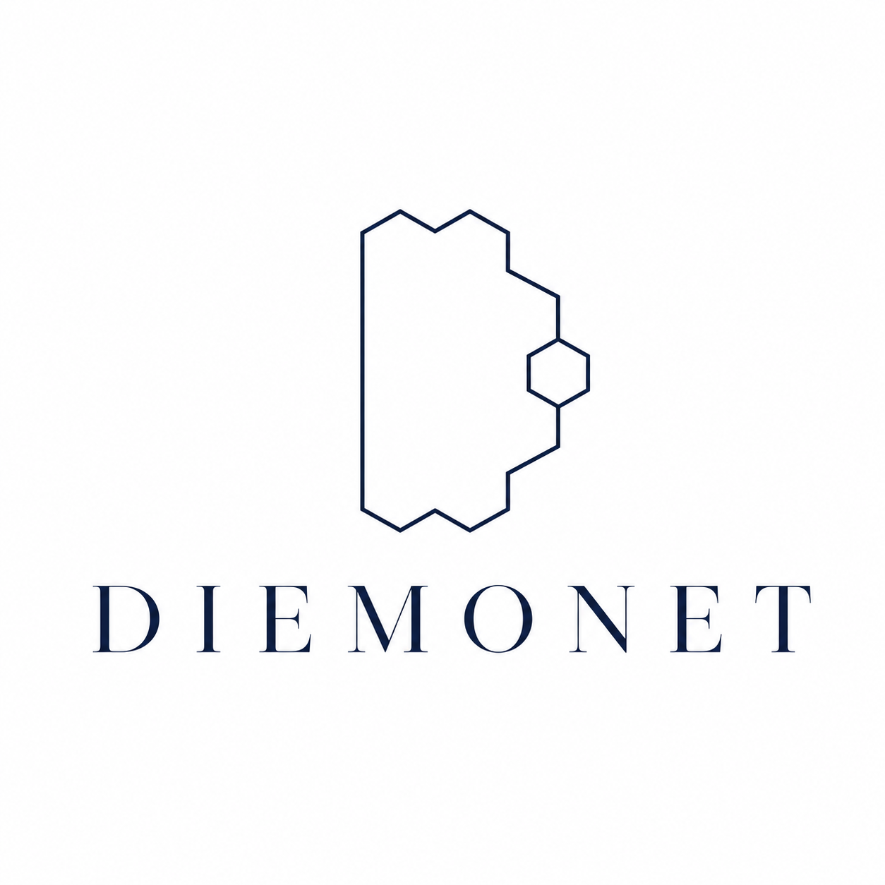 DIEMONET premium skincare logo / 熙礼高端护肤标识